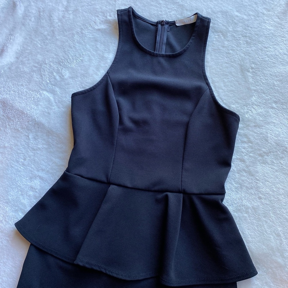 Lush Peplum Dress